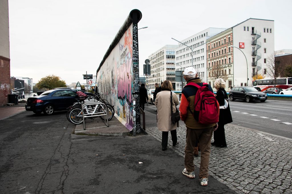 visite du mur de Berlin à Vélo en Allemagne
