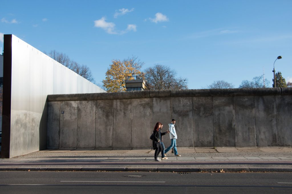 découverte du mur de Berlin en Allemagne