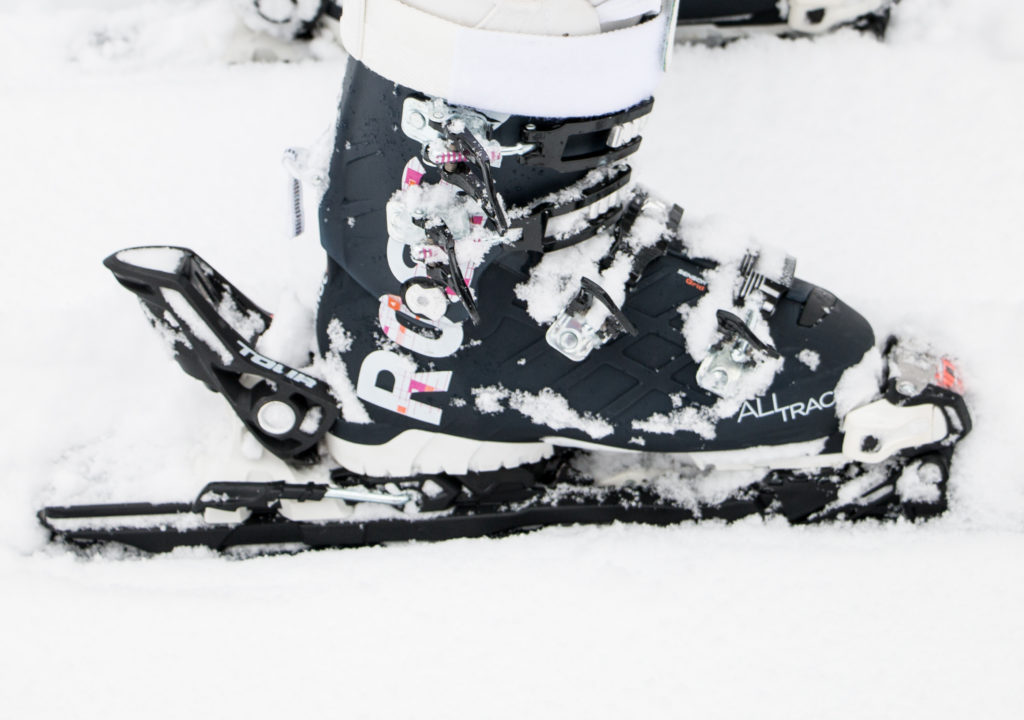 fixations pratiques pour débuter le ski de randonnée, madame voyage blog