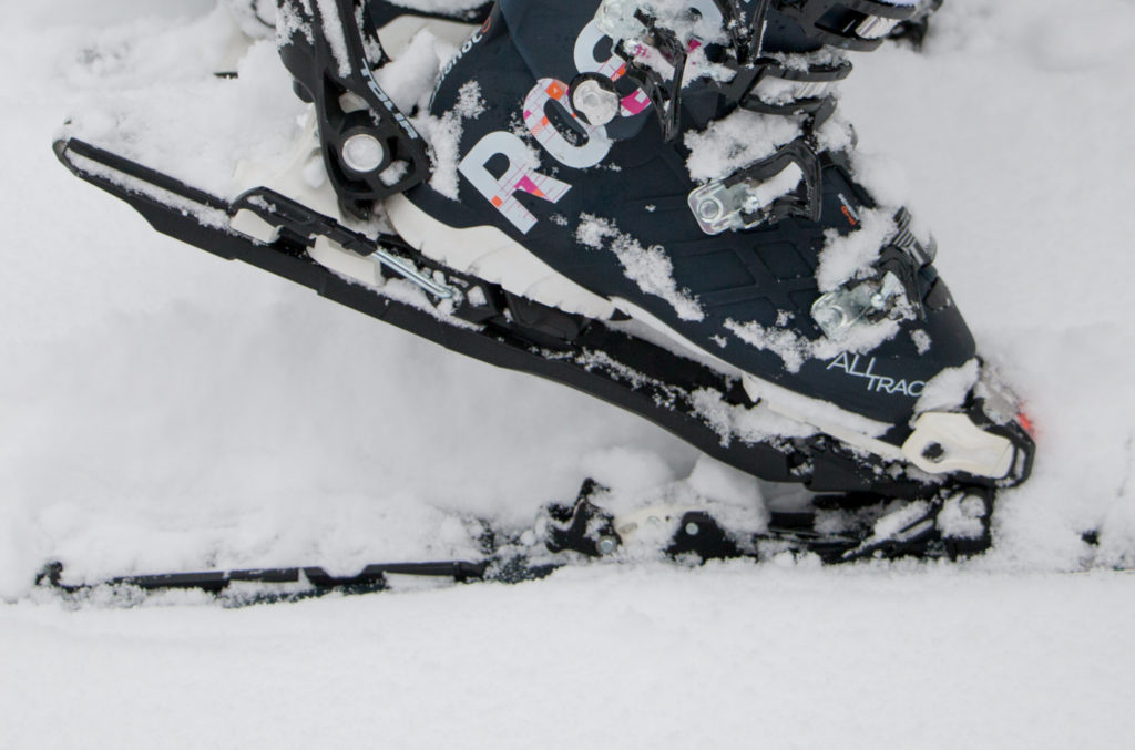 fixations pratiques pour débuter le ski de randonnée, madame voyage blog