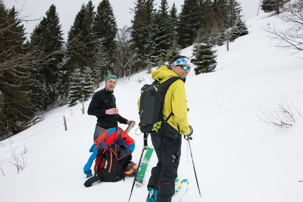 débuter le ski de randonnée, dans les Vosges, blog madame vo