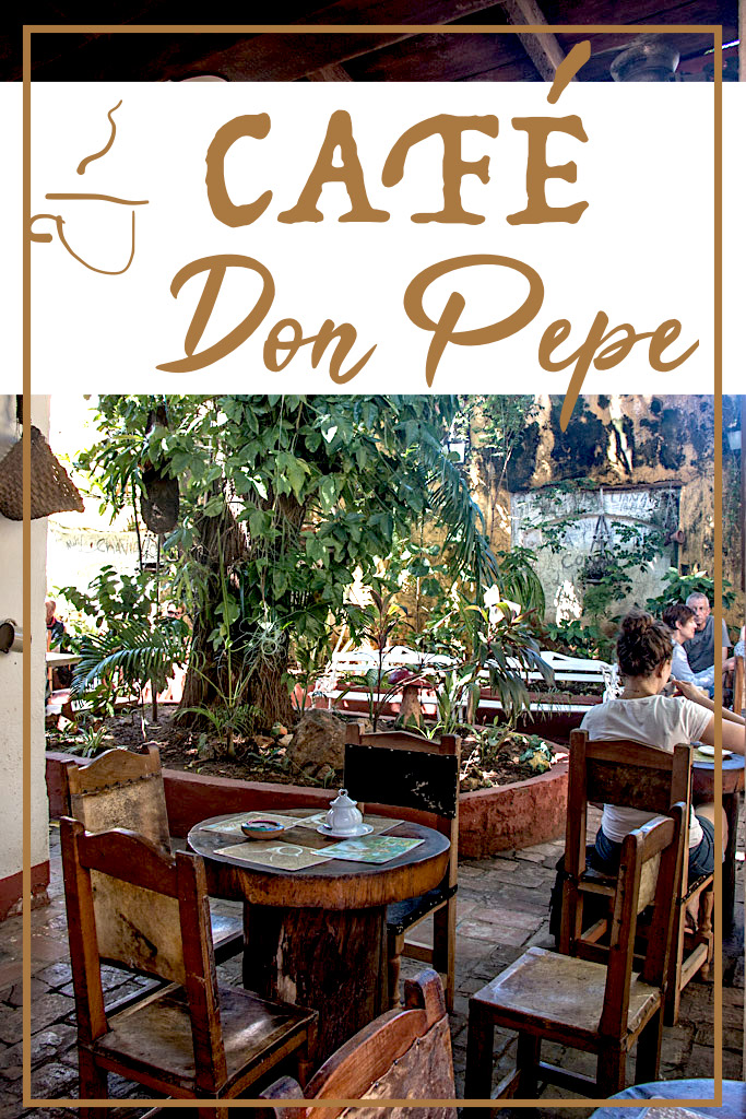 Blog Madame Voyage a Cuba Trinidad Cafe Don Pepe
