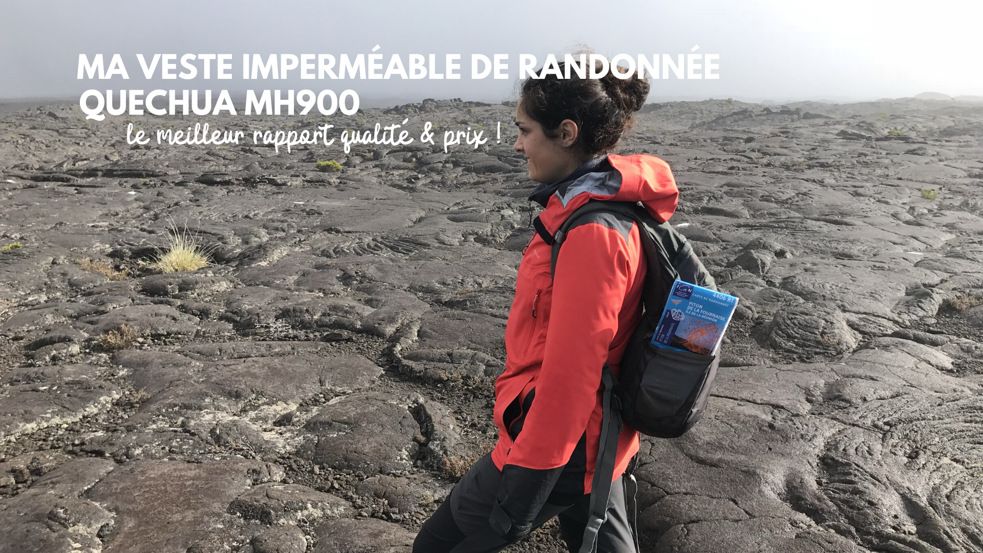 Test de la veste de randonnée imperméable Quechua MH500